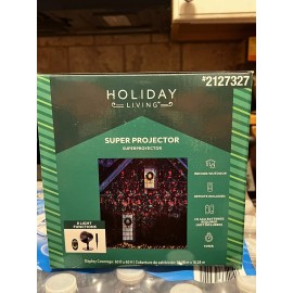 Show Lights Holiday Living Super Projector 2127327 w/remote 8 Functions / Timer