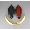 3 banana combs Gold Brown Black set pack 3 small