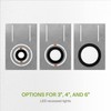 ASD 13 Inch New Construction Mounting Plate with Asymmetric Round