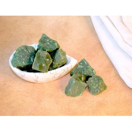 Green Jade Raw Crystals – Large 1.25-2.0” Natural Healing Stones for Luck, Prosperity, Meditation, Chakra, Reiki, Crystal Grid, Energy Work, Wire Wrapping & Spiritual Home Decor