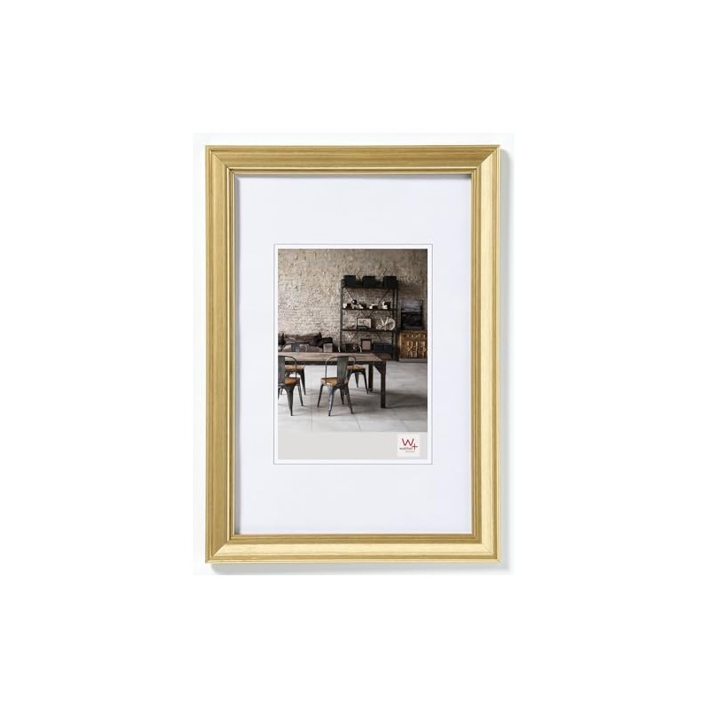Walther Picture Frame, Gold, 10 x 15 cm