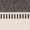 DII Dobby Stripe Woven Table Runner, 13x108, Black
