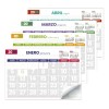 Calendario Planeador Mensual 34 X 23 Cm