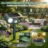 2026 Solar Animal Repellent Outdoor: 4Pack Ultrasonic Deer Repellent Devices