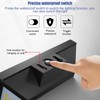138 LEDs Motion Sensor Light Outdoor Waterproof Solar Wall Lamp