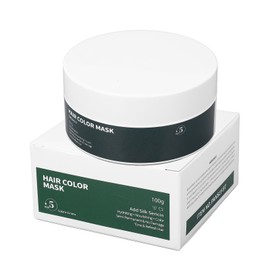 100g Semi Permanent Hair Dye Mask Color Enhancing Safe Long Lasting Color Depositing Hair Mask for Light Discolored Hair Green