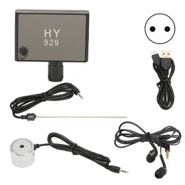 Water Leakage Detector Professional High Strength Dual Probes Water Pipeline Detection Tool for Household 100‑240V EU Plug