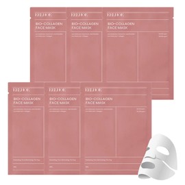 Bio Collagen Mask Overnight - 6 Stück Kollagen Maske Gesicht - Feuchtigkeitsspendende Kollagenmaske - Anti Falten Lifting Gesichtsmaske für Frauen - Face Mask Beauty Hautpflege Verbessern Elastizität