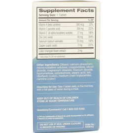 Bausch & Lomb Ocuvite with Lutein - 120 Tablets