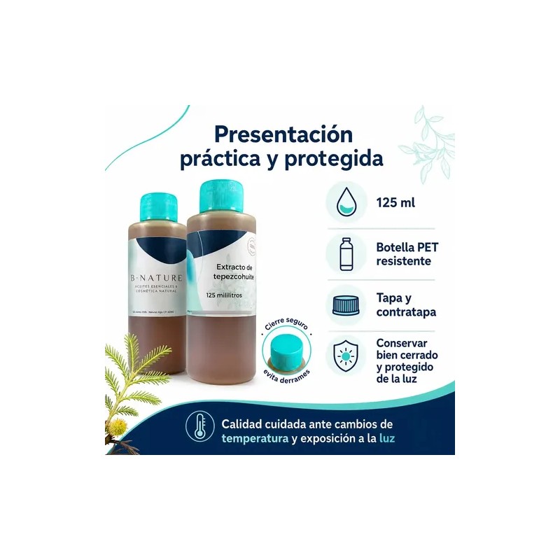 Extracto De Tepezcohuite Hidrosoluble B Nature 125 Ml