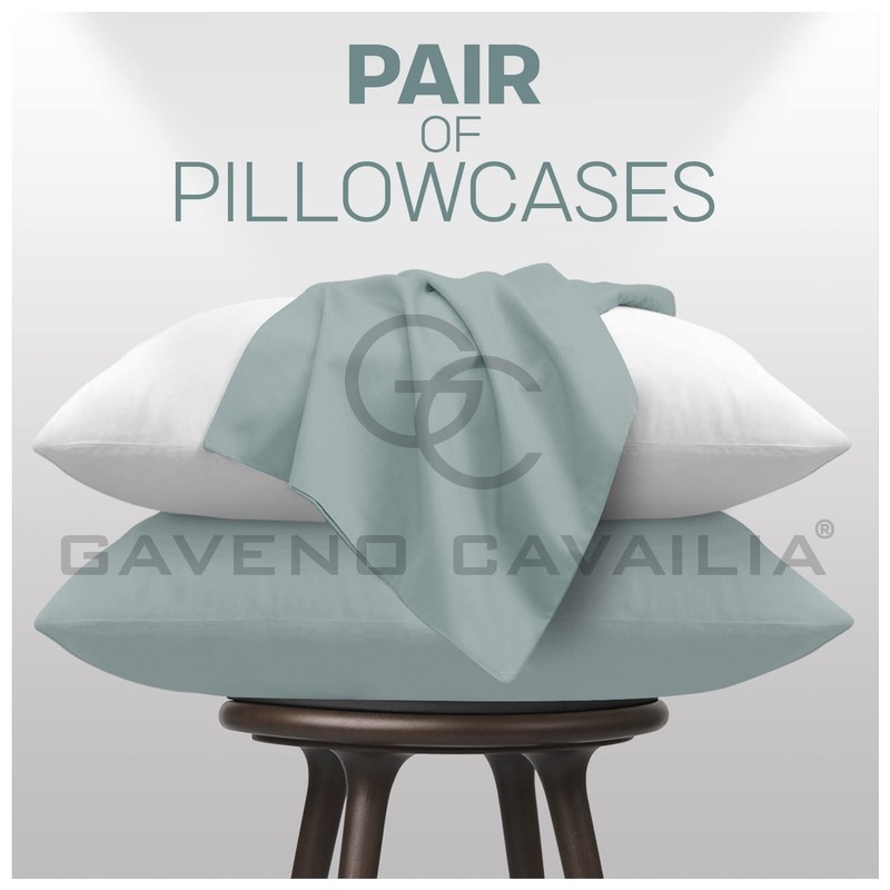 Soft & Cozy Non Iron Percale Sheets, Plain Bedding Bedsheets,