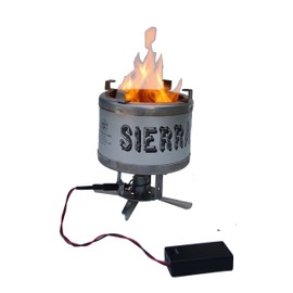 Sierra Stove Wood Camping/Backpacking Stove Boil 1 qt of water in only 4 Min.