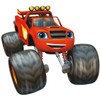 Nickelodeon 8 Inch Blaze Decal and the Monster Machines Truck Removable Peel Self Stick Wall