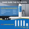 PUREPLUS EPTWFU01 Refrigerator Water Filter, Compatible with Frigidaire EWF02, GP006,
