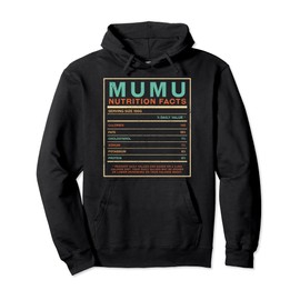 Mumu Nutrition Facts Papua New Guinean Foodie Pullover Hoodie