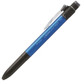 Tombow Pencil Multi-functional Pen 2&S with Eraser, Mono Graph Multi Pen, bule