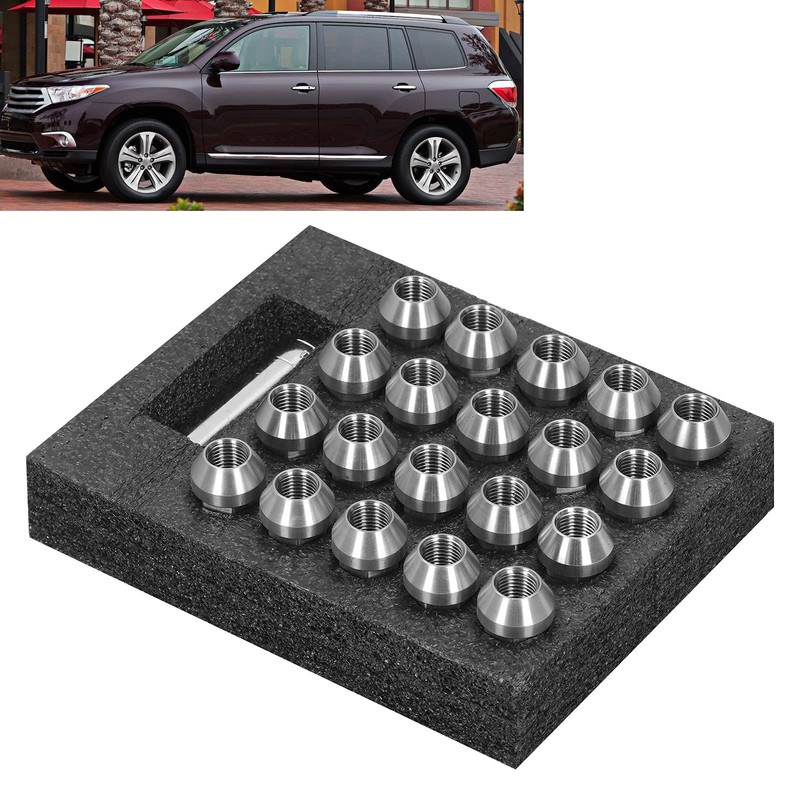 Wheel Lug Nuts 20pcs Wheel Lug Nuts M14x1 5 Thread