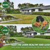 Lawn Aerator Shoes for Grass, Lawn Aeration Shoes with Adjustable