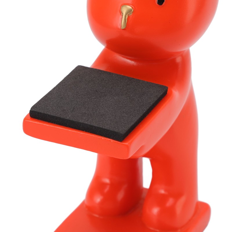 Bear Watch Stand Handcrafted Three Dimensional Modern Style Resin Watch