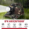 High Lumens LED Mining Headlamp with Hat - Waterproof, Durable,