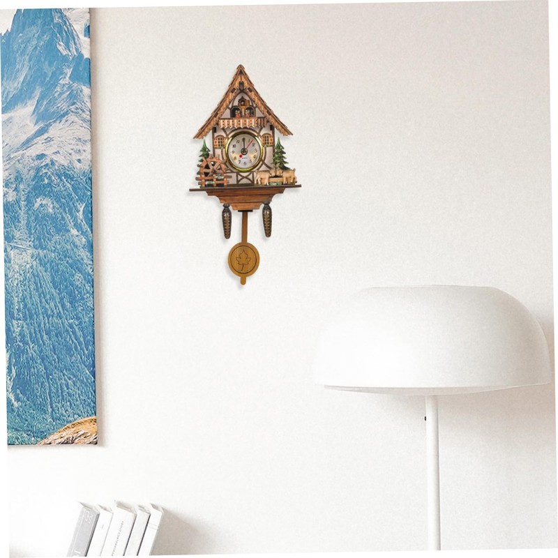 Zerodeko Cuckoo Wall Clock for Bedroom Living Room Office Decorative