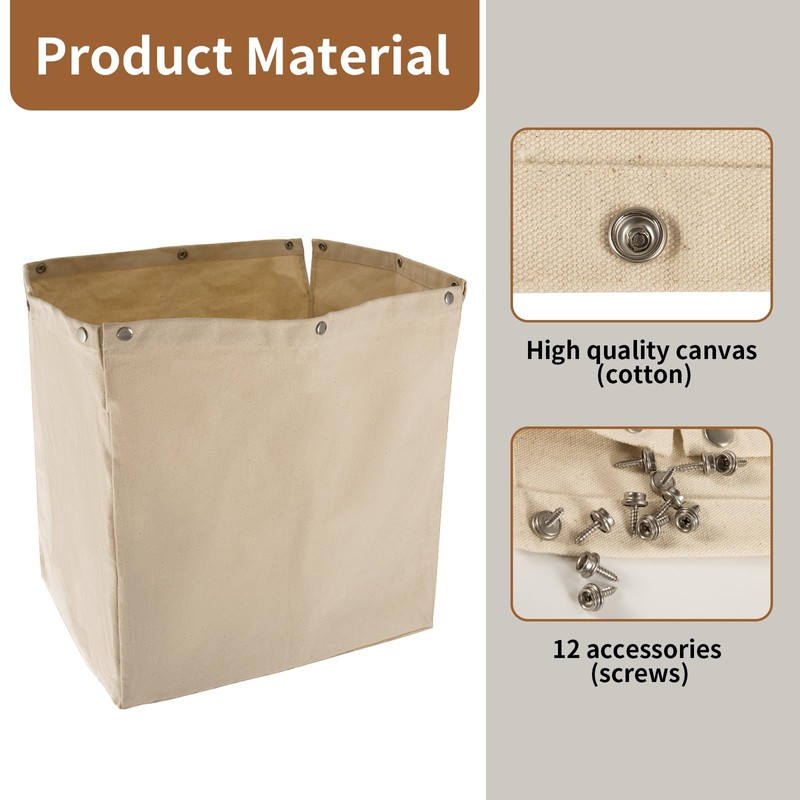 Table Saw Dust Collector Bag Compatible with Most Open Stand