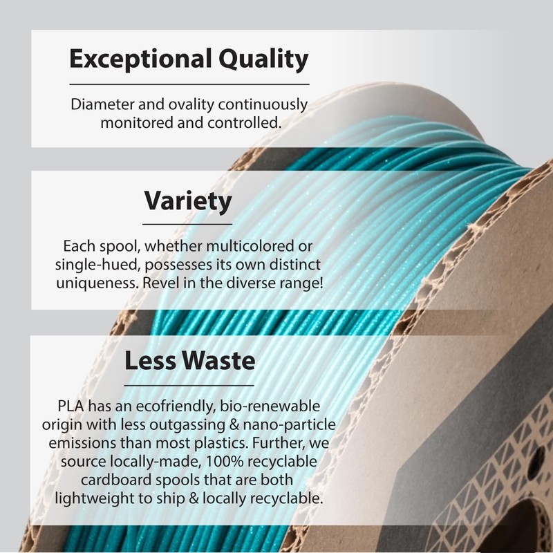 Protopasta 3D Printer Filament | PLA Filament 1.75mm | Mermaid's