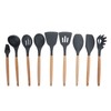 9Pcs set Silicone Kitchenware Kit NonStick Cooking Utensils Baking Tool