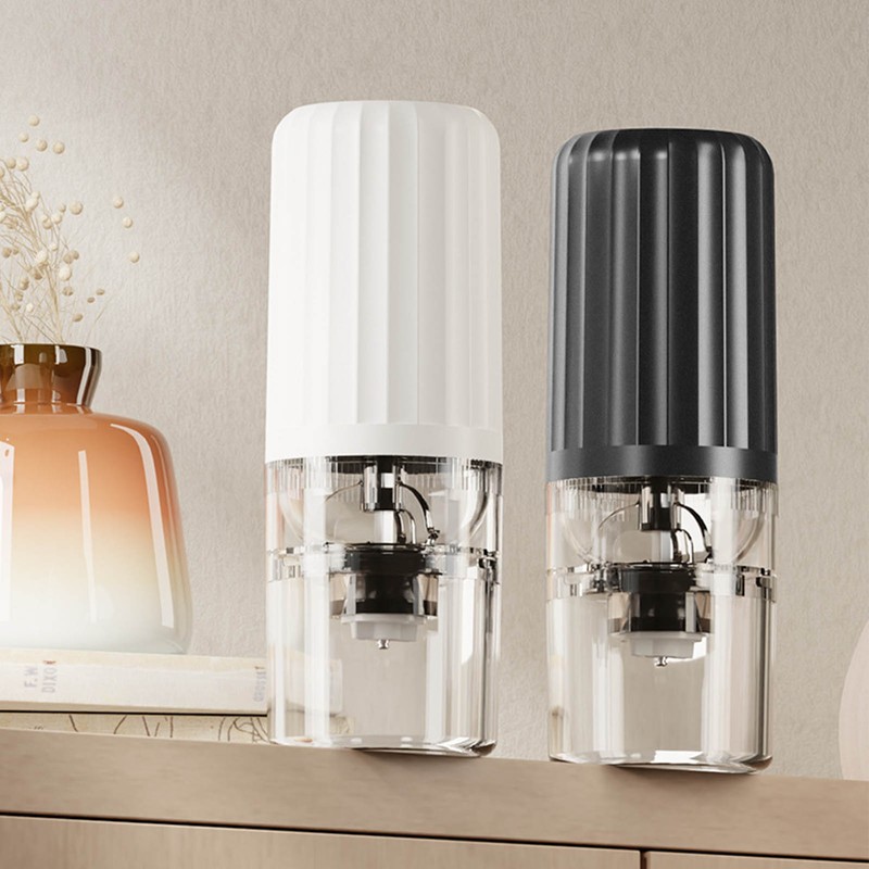 Portable Coffee Grinder Adjustable Thickness Travel Camping Electric USB Rechargeable