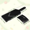 GyovinnJuwanua Black Cabbage Shredder Grater - Vegetable Slicer Peeler Tool