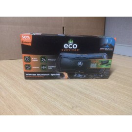 EcoSurvivor 8.85-in 5-Watt Bluetooth Compatibility Indoor/Outdoor Speaker