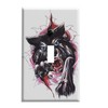 Gotham Decor Wolf Break Through Switchplate - Switch Plate Cover