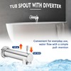 YASINU Slip on Extra Long Tub Spout with Diverter Universal