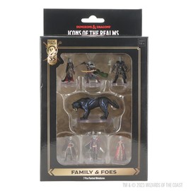 WizKids D&D The Legend of Drizzt 35th Anniversary Pre-Painted Miniatures Family & Foes Boxed Set