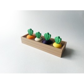 Mom's Large Diverse Carrot Garden Premium Toy Set for Pretend Tactile STEM Play and Learning