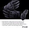 Five Motorcycle Gloves Black (Size: M) STUNT EVO2 Gloves