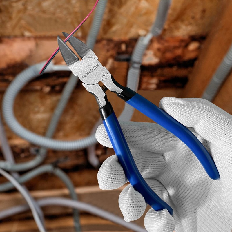 Wire Cutters 2 Pack KAIHAOWIN 6 Inch Wire Cutters Set