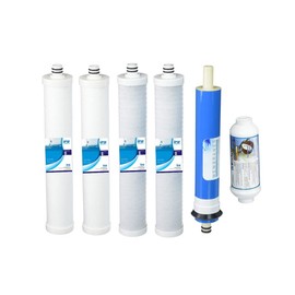 IPW Industries, Inc. - AC-30 Compatible Reverse Osmosis Replacement Water Filters - Carbon Block, Sediment, Inline Water Filter Cartridge & Membrane