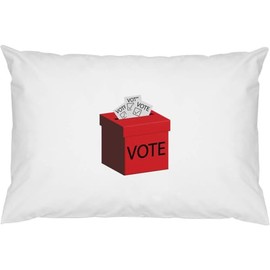 2 x 'Voting Ballot Box' Cotton Pillow Cases (PW00035227)
