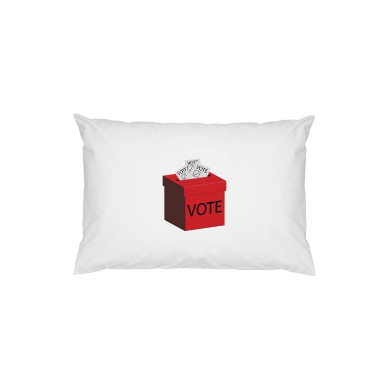 2 x 'Voting Ballot Box' Cotton Pillow Cases (PW00035227)