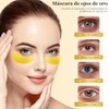 32 Pares Parches para Ojos, Máscaras de Colágeno de 24