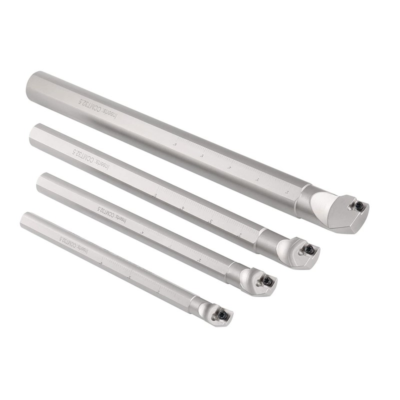 Accusize Industrial Tools Sclcr 4 Pc Indexable Boring Bar Set,