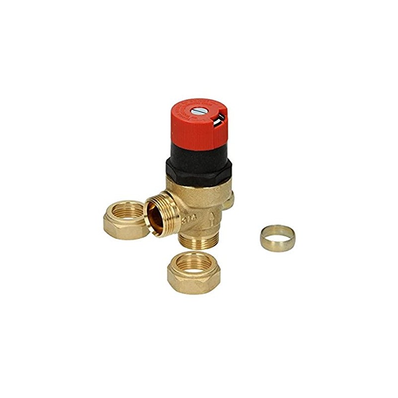 Honeywell DU145-3/4B Automatic Bypass Valve, Gold