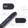 URAQT 15 PCS Professional Nail Files 100/180 Grit, Double Sided