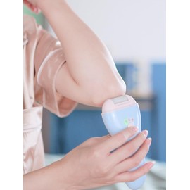 Professional Manicure Pedicure, Cordless Electric Nail File, Portable Foot File Callus Remover, Removes Hard & Cracked Dead Skin, Hand Foot Care Tool for Nail Grind Trim Polish(White)