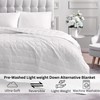Casa Platino White Blanket King Size - Pre-Washed King Size