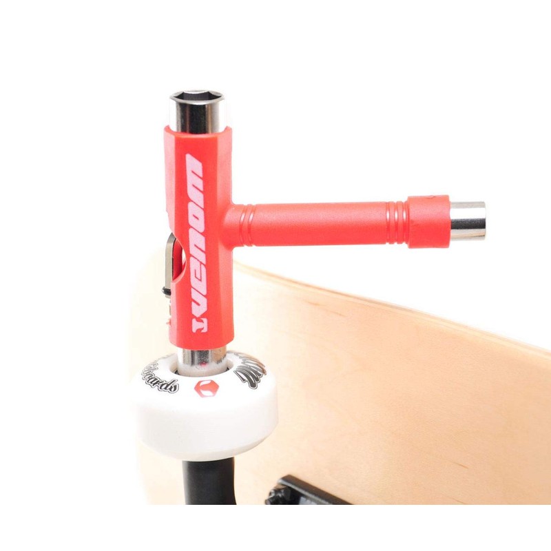 Venom Skateboards Skate Tool All-In-One Multi-functional Portable Pocket Socket T