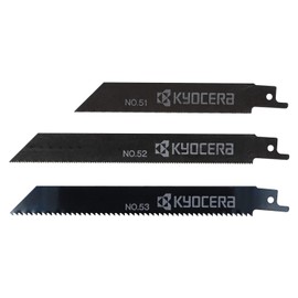 Kyocera 66400207 Old Ryobi Reciprocating Saw Blade Set, Set of 3, For Ironwork and Woodworking