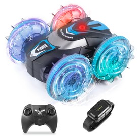 Carehabi Amphibious Remote Controlled Car from 6 7 8 9 10 11 12 Years 4WD 360° RC Car Children Remote Control Car Children for Boys Girls Birthday Gifts