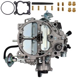 VergasRetor 4 Barrel Carburetor fit for Rochester Quadrajet 1904R 1906R 4MV, for 1980-1989 Chevy 305-350c.i Engine, Vacuum Secondary 750 CFM, 1904 Electric Choke